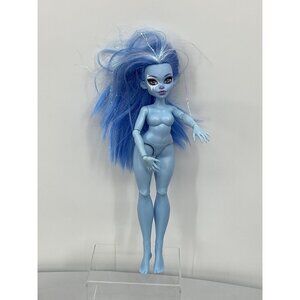 Monster High G3 Abbey Bominable Yeti Doll Nude Articulated Blue Skin Sparkle Hai